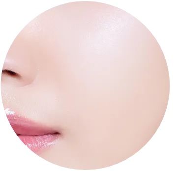 粉飛びしにくくヨレにくい