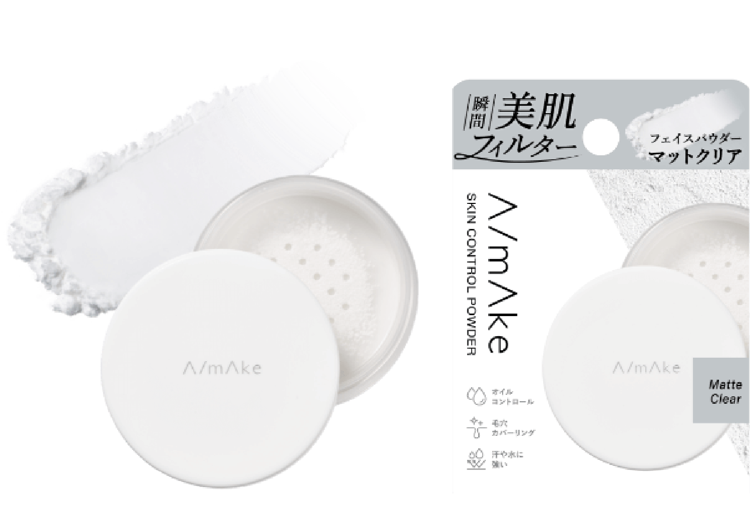 エーメイク スリムキャッチマスカラ クリアブラック